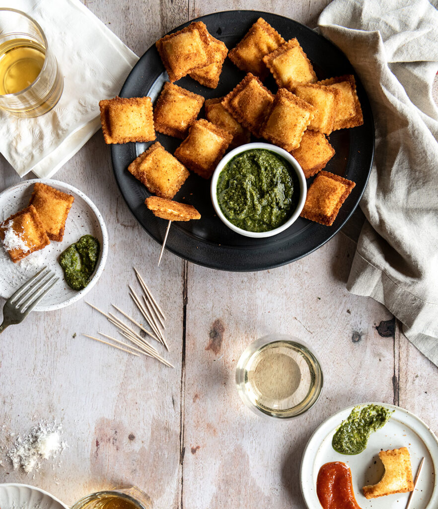 Crispy Fried Ravioli