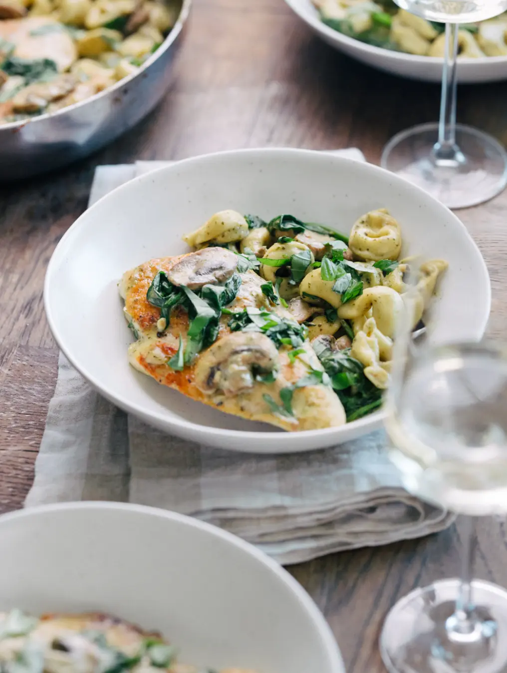 Skillet Creamy Pesto Chicken - Armanino Retail